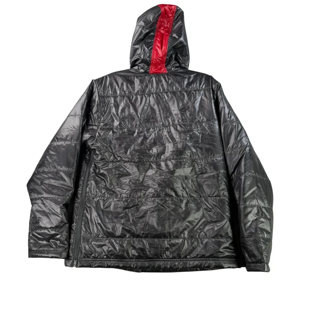 Oklahoma Sooners Puffer Jacket Men Small Black Jordan Hooded Full Zip CZ5252-060